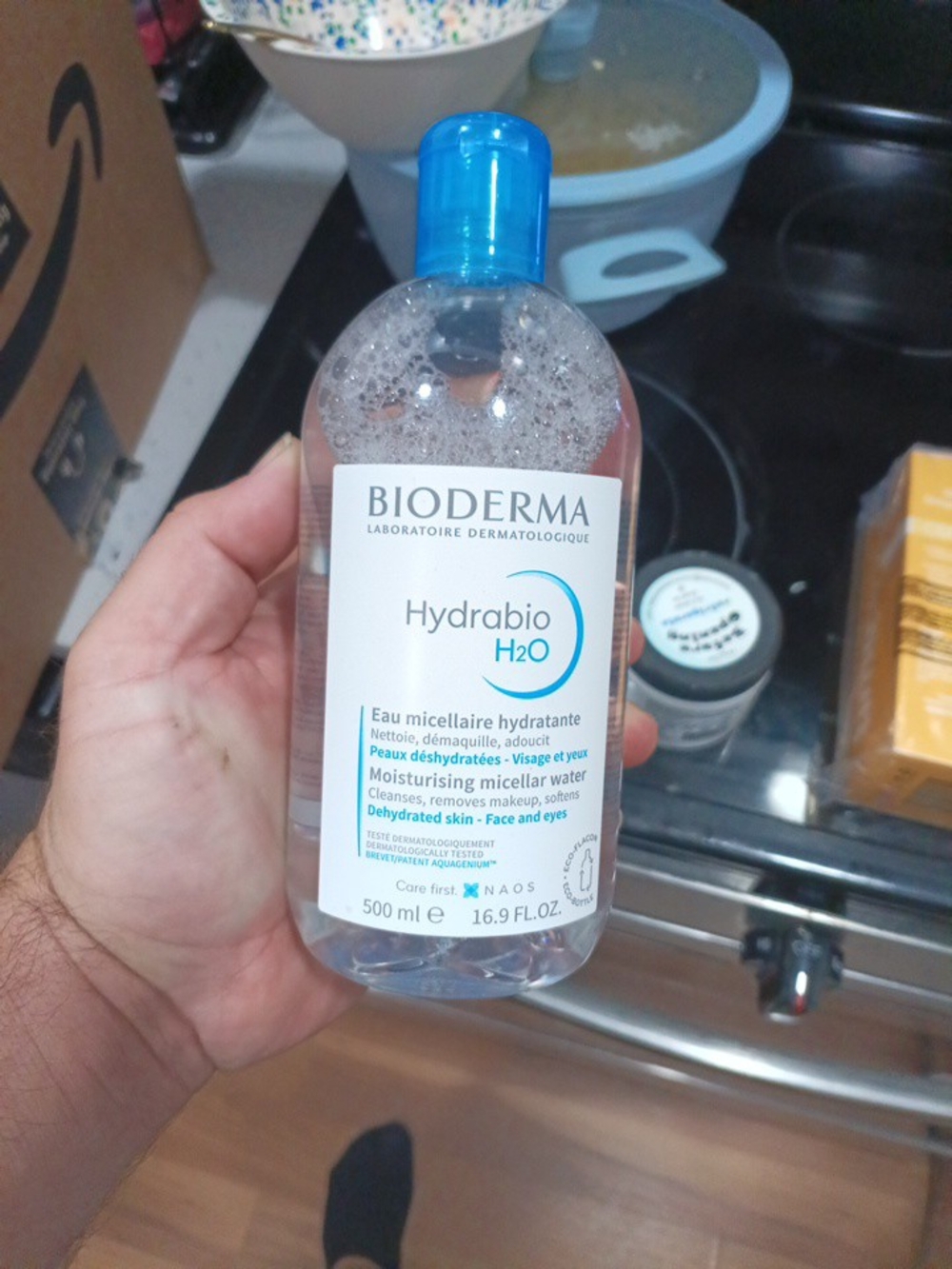 Bioderma Hydrabio H2O Moisturising Micellar Water - Clear & Blue